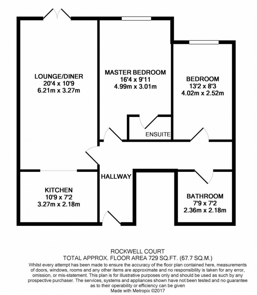 Floorplan for The Gateway, Watford