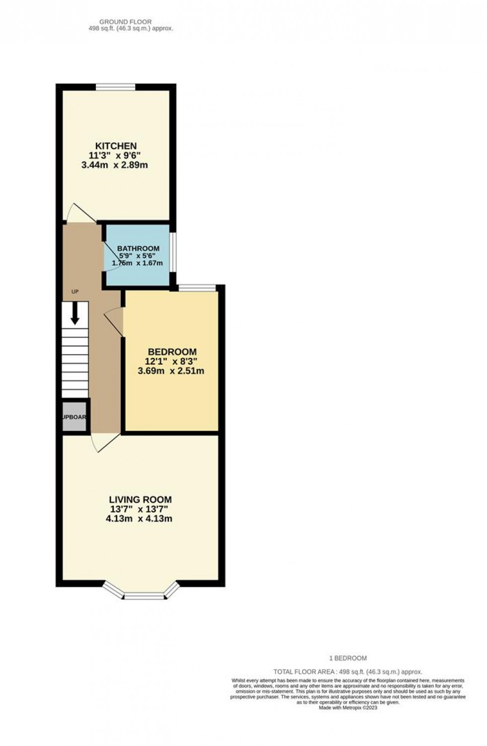 Floorplan for Whippendell Road, Watford
