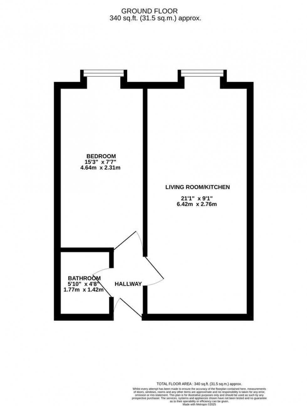 Floorplan for Central Watford