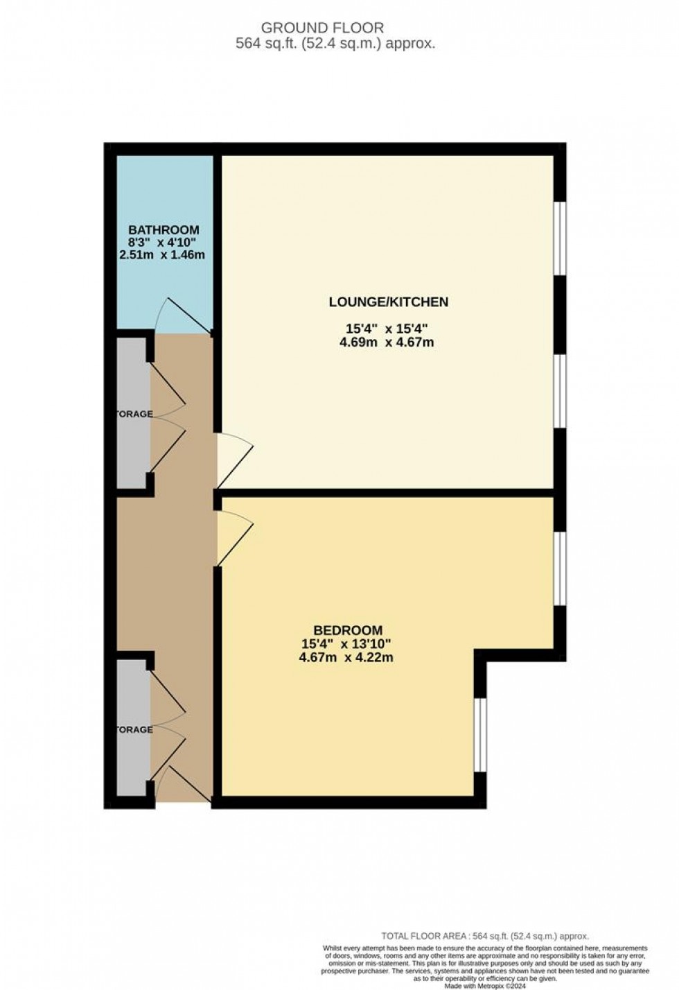 Floorplan for COURT VIEW Whippendell Road, Watford