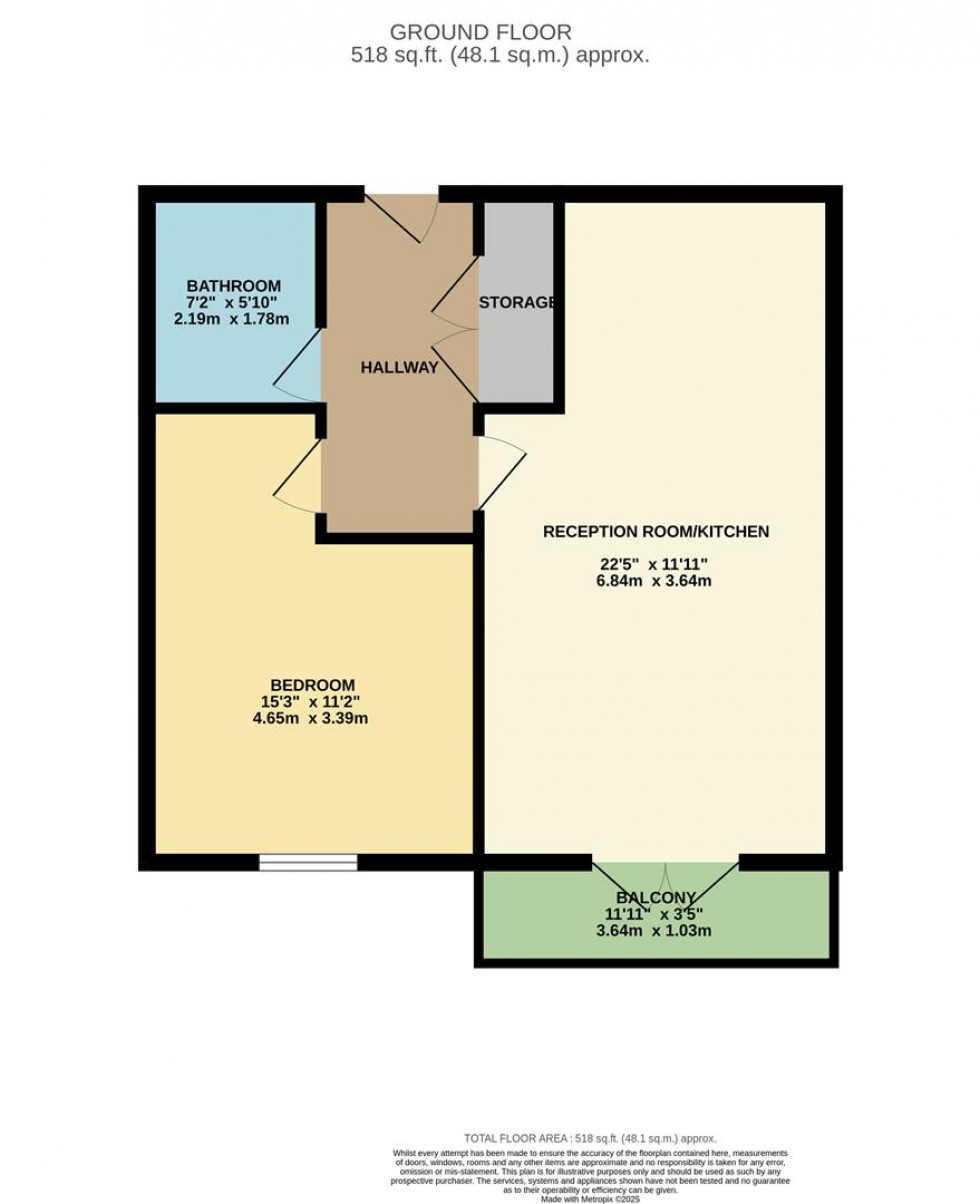 Floorplan for THURLOWS COURT - Chain Free