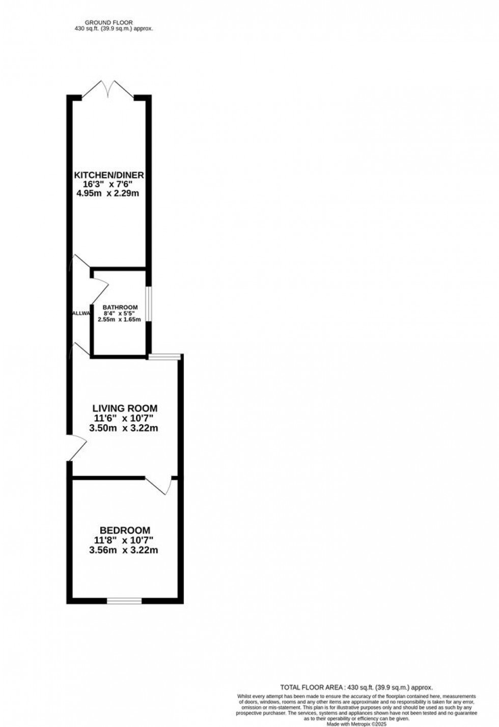 Floorplan for Addiscombe Road, Watford