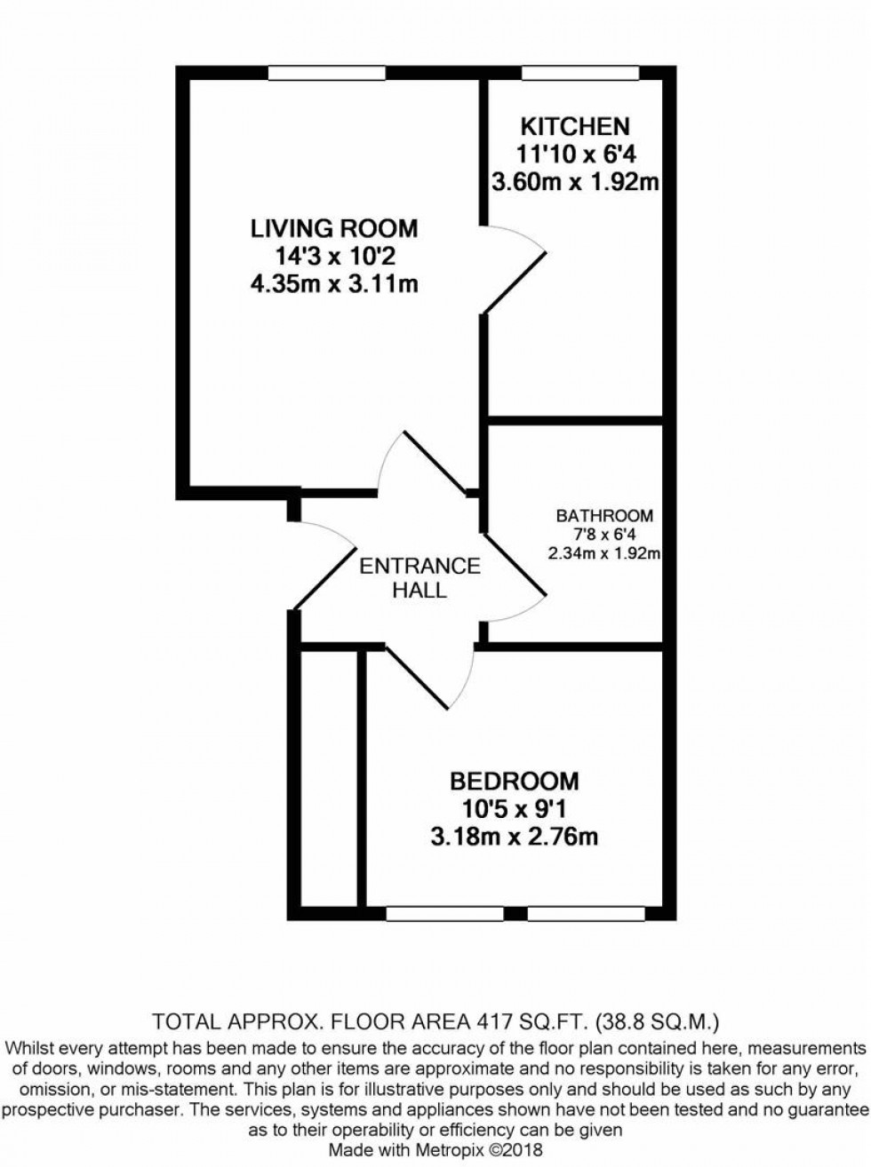 Floorplan for Jersey House, Scammel Way