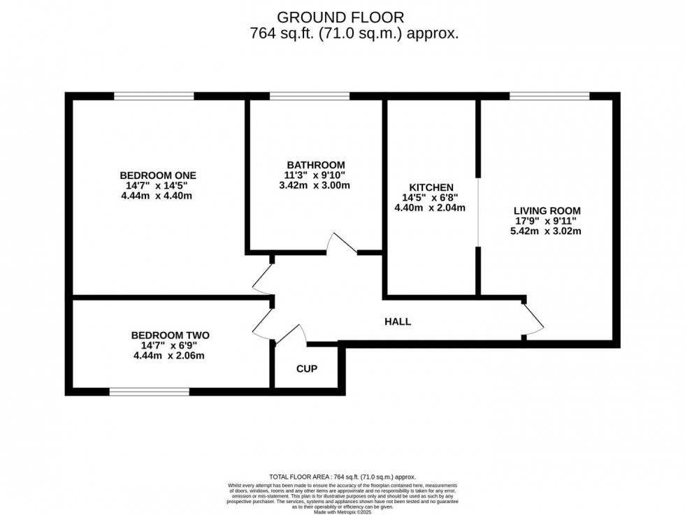 Floorplan for CENTRAL WATFORD