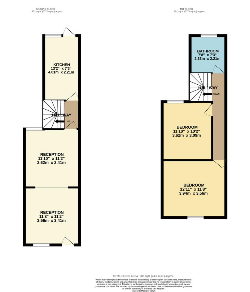 Floorplan for Fearnley Street, Watford