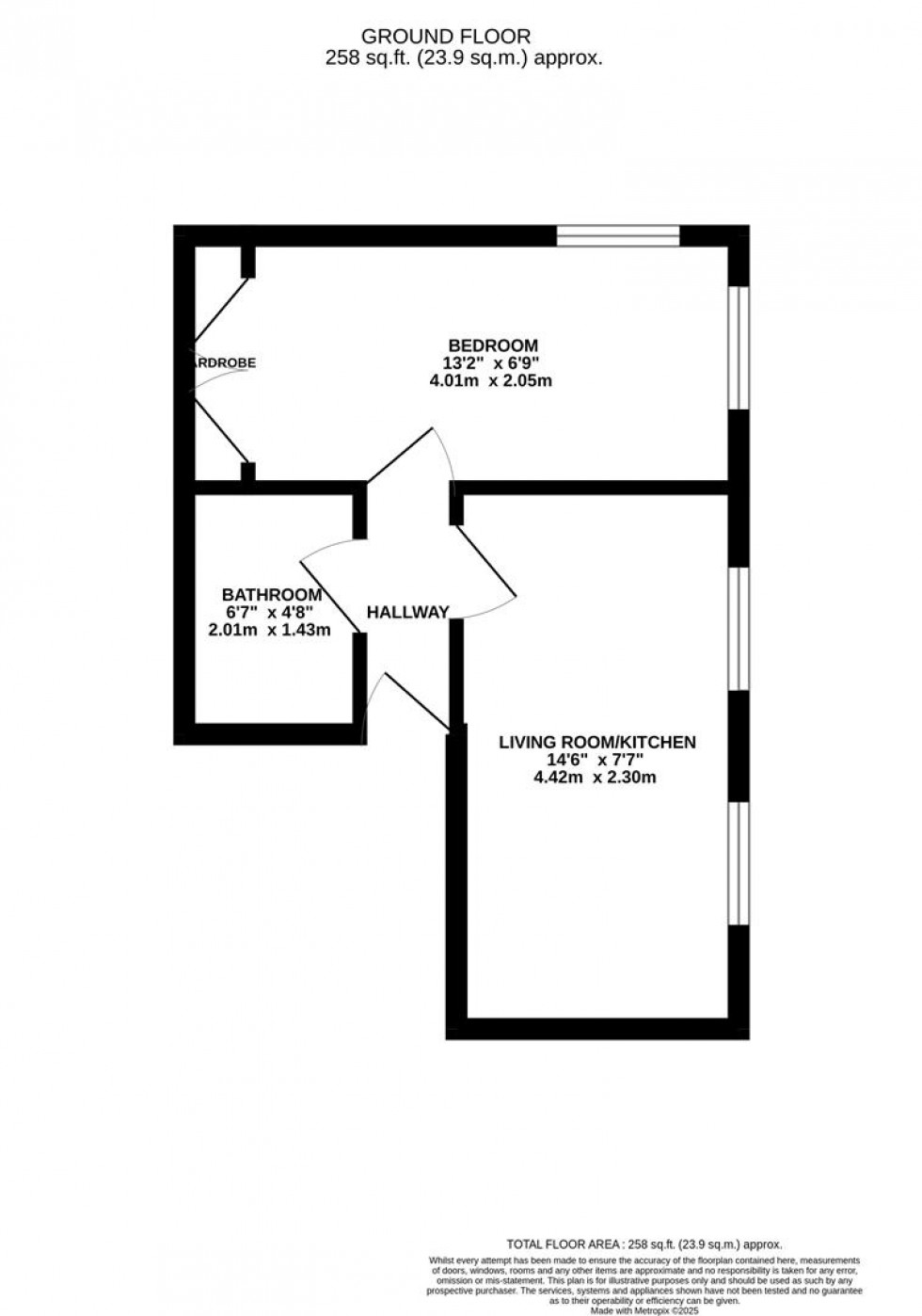 Floorplan for 38 High Street, Watford