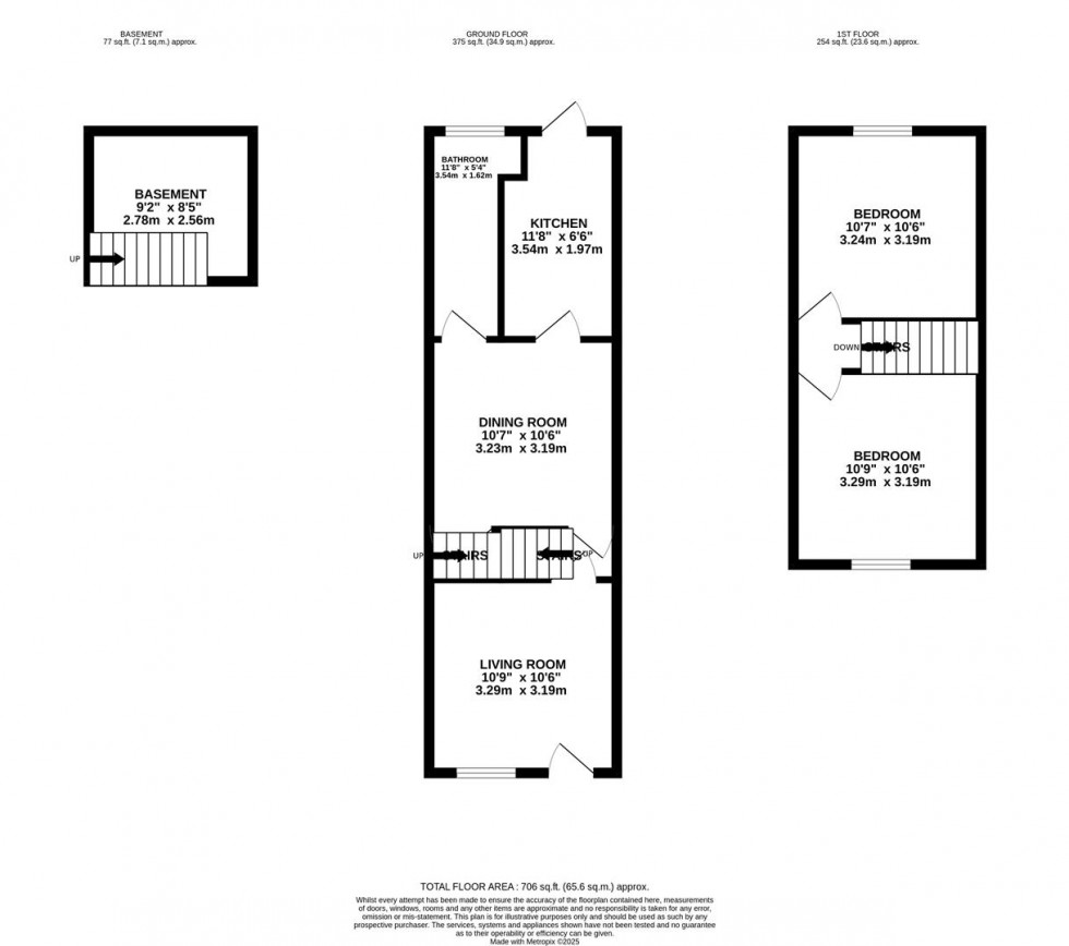 Floorplan for NORTH WATFORD