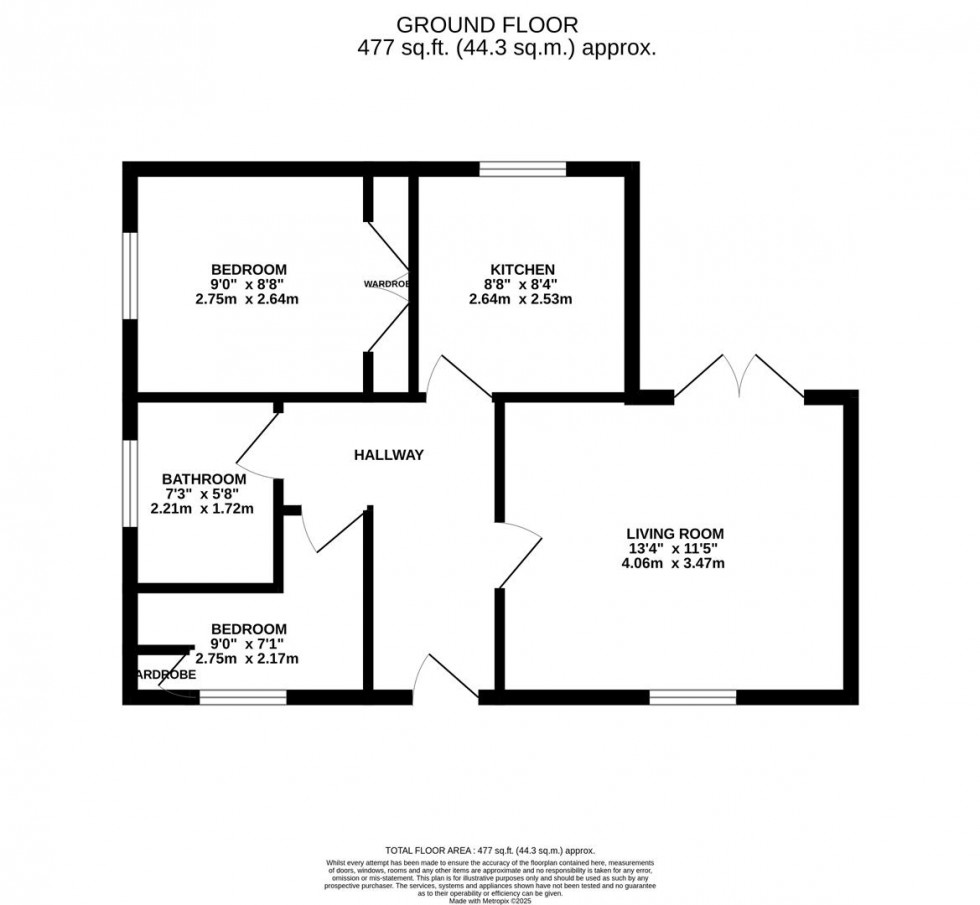 Floorplan for Neal Street, Watford
