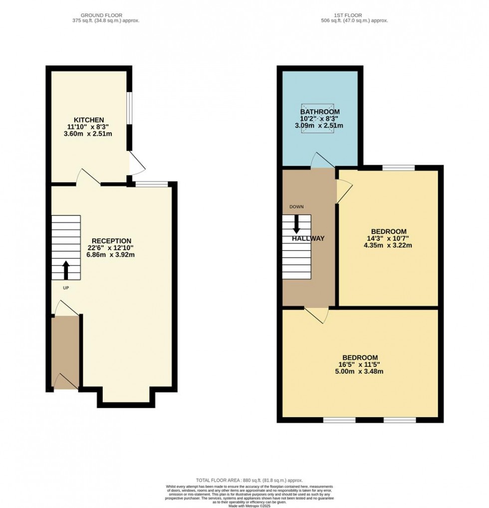 Floorplan for Brightwell Road, Watford