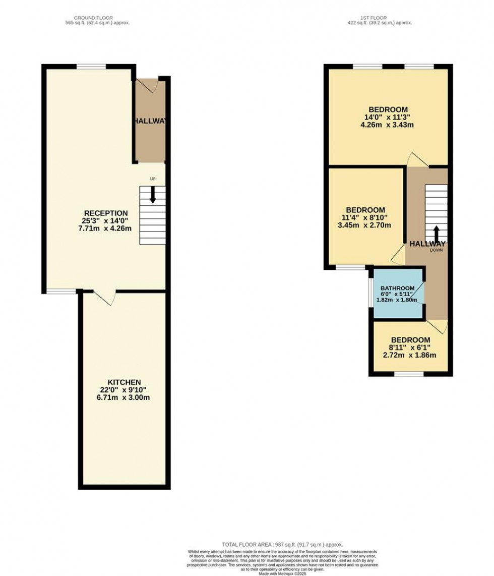Floorplan for HARWOODS ROAD, Watford