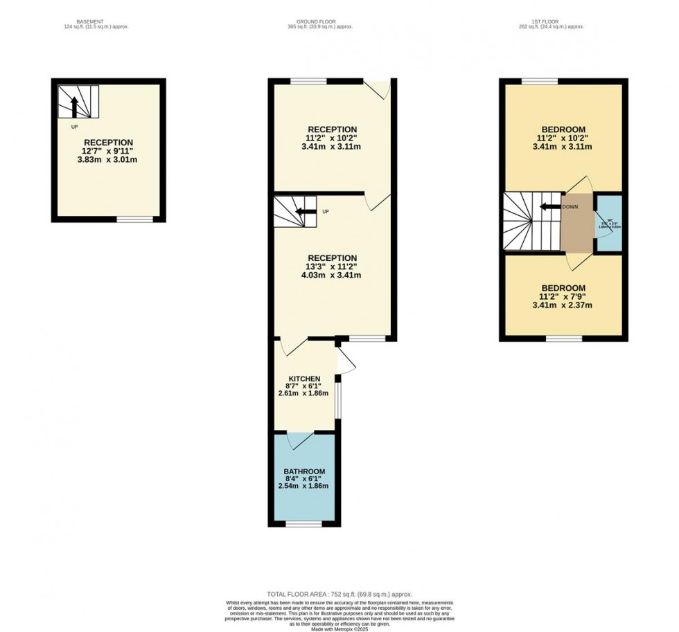 Floorplan for Sotheron Road, Watford