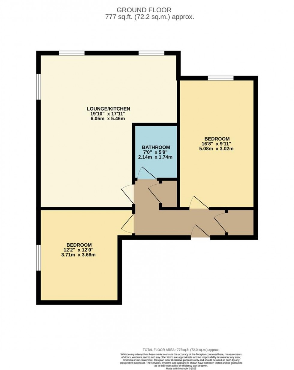 Floorplan for Baxter Road, Watford