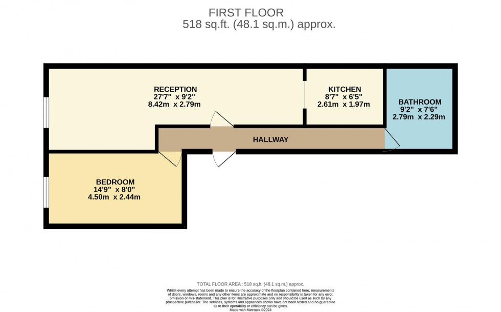Floorplan for ROOF GARDENS, Central Watford
