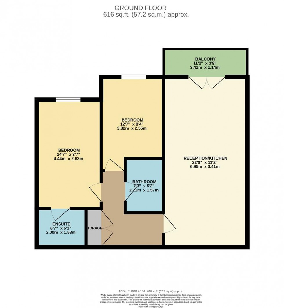 Floorplan for HEMINGFORD COURT, Watford