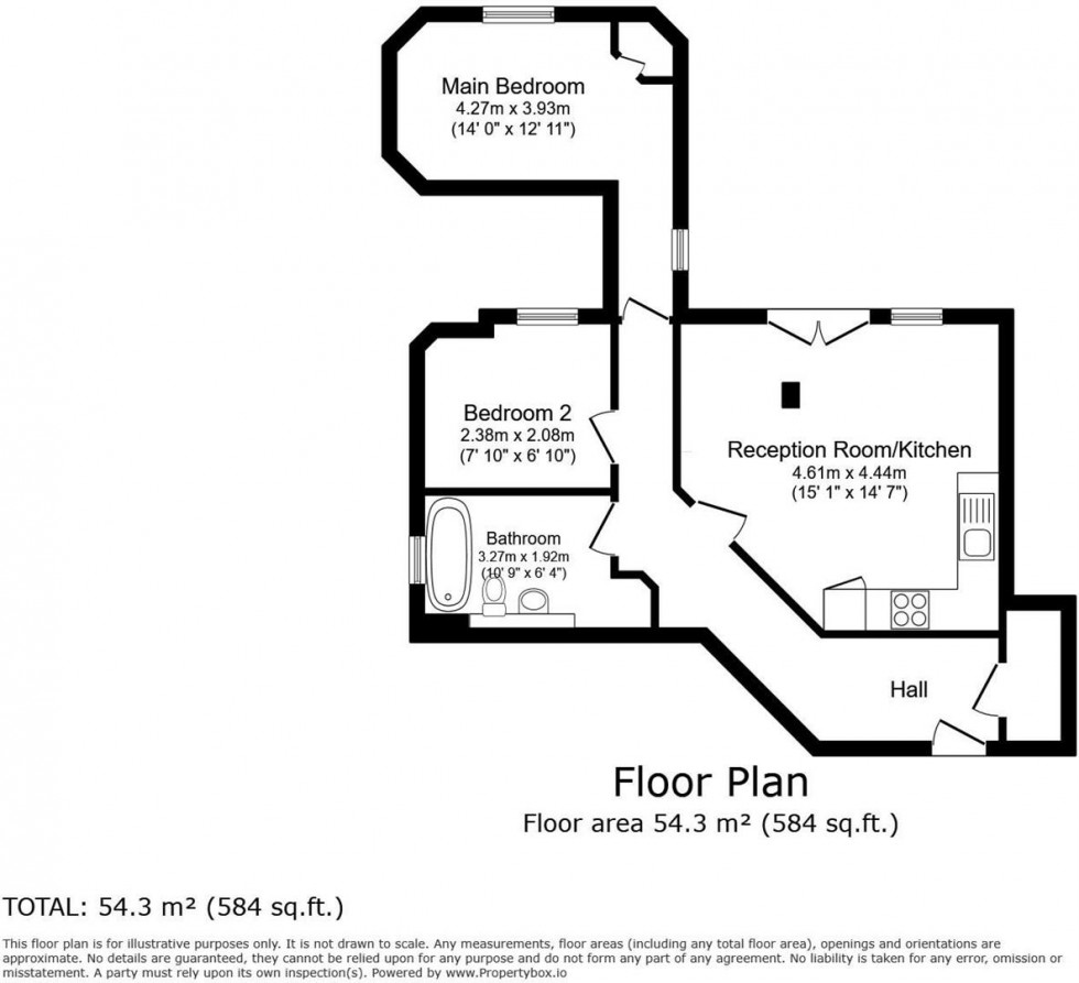 Floorplan for Walton Street, Aylesbury