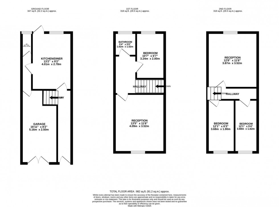 Floorplan for Malden Road, Watford