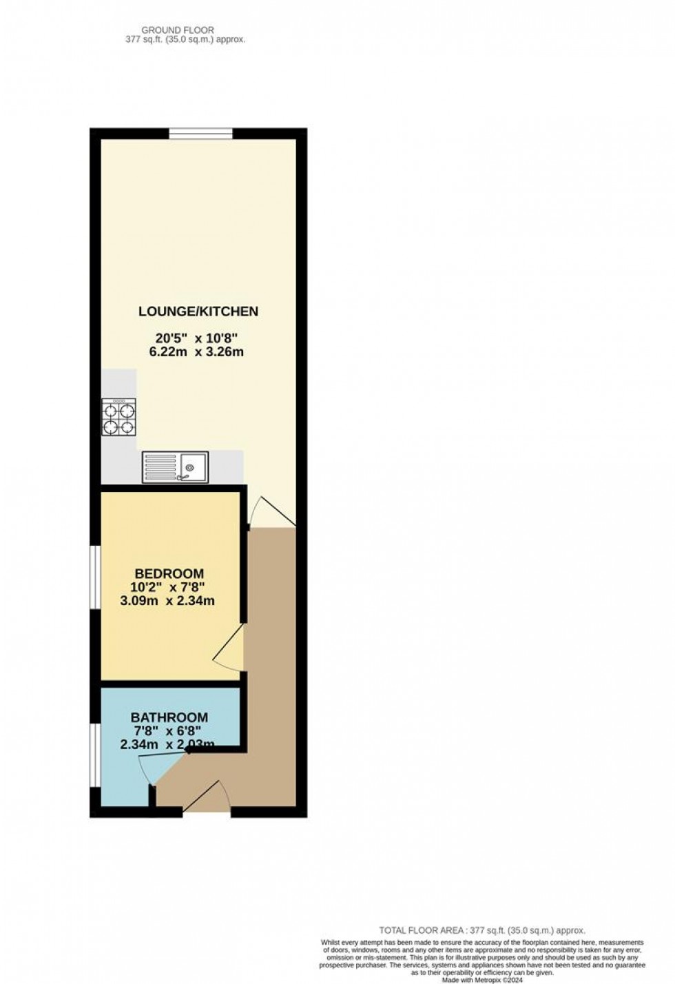 Floorplan for Market Street, Watford