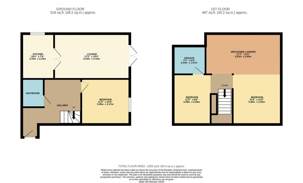 Floorplan for Rickmansworth Road, Watford