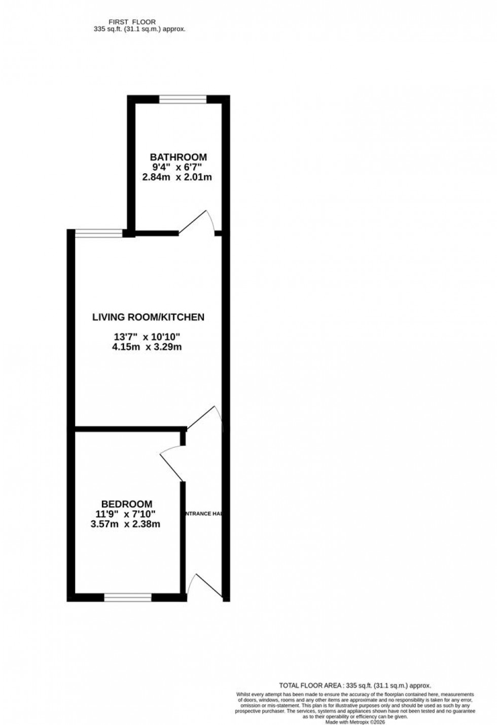 Floorplan for West Watford