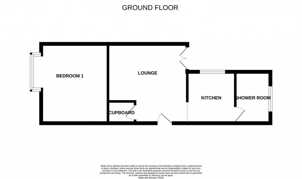 Floorplan for Leavesden Road, Watford