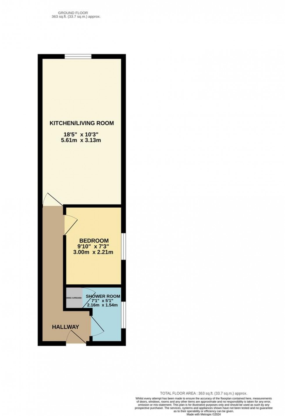 Floorplan for Market St, Watford