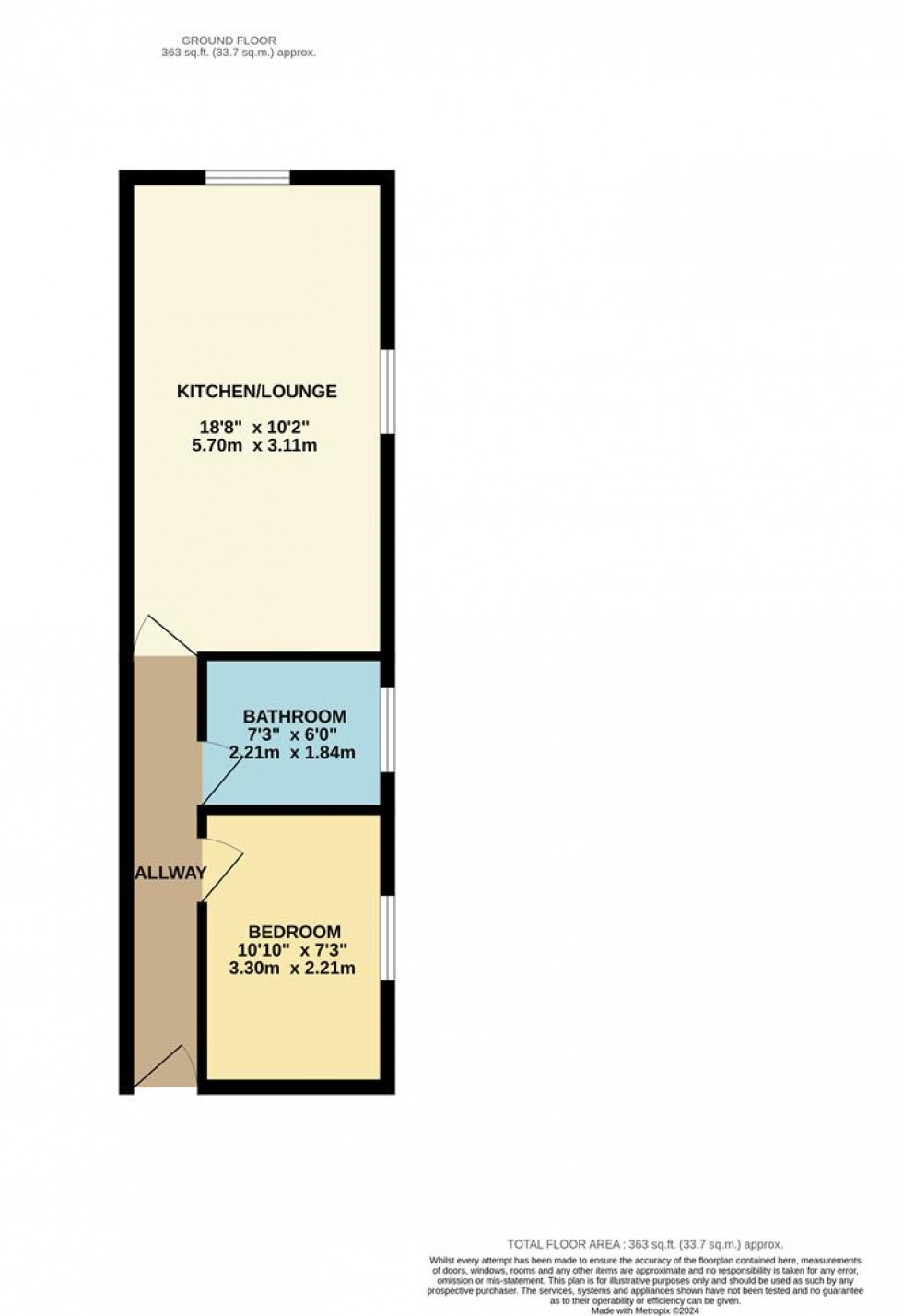 Floorplan for Market Street, Watford