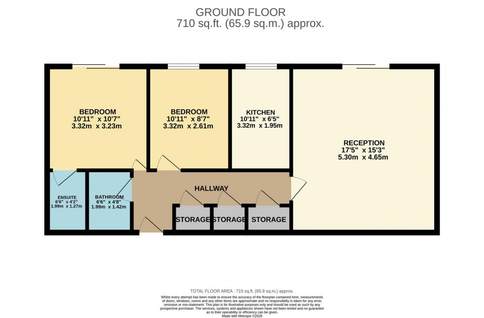 Floorplan for The Printworks, 535 Whippendell Road, Watford