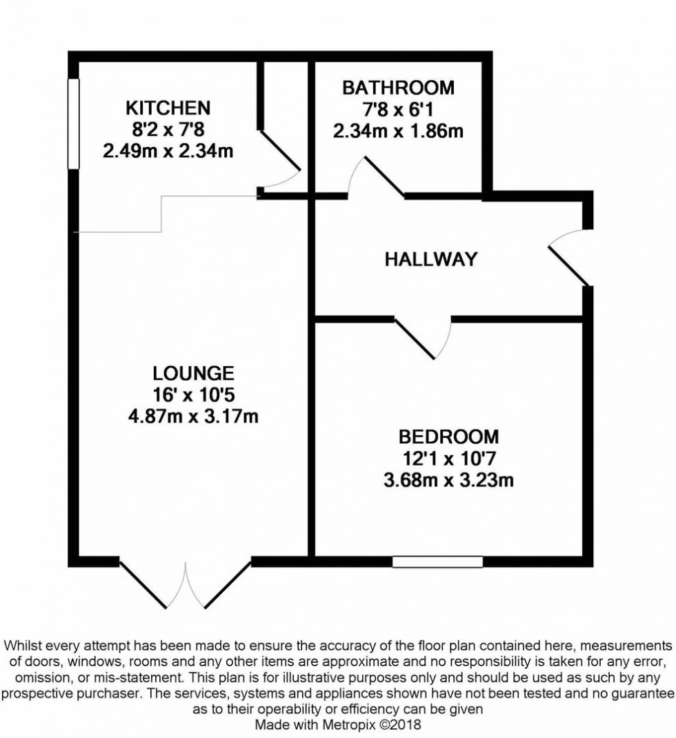 Floorplan for HANOVER COURT. Watford