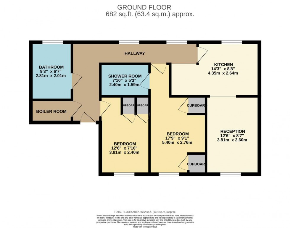 Floorplan for JAMES YARD, Watford